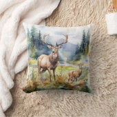 Two Deer クッション (ブランケット)