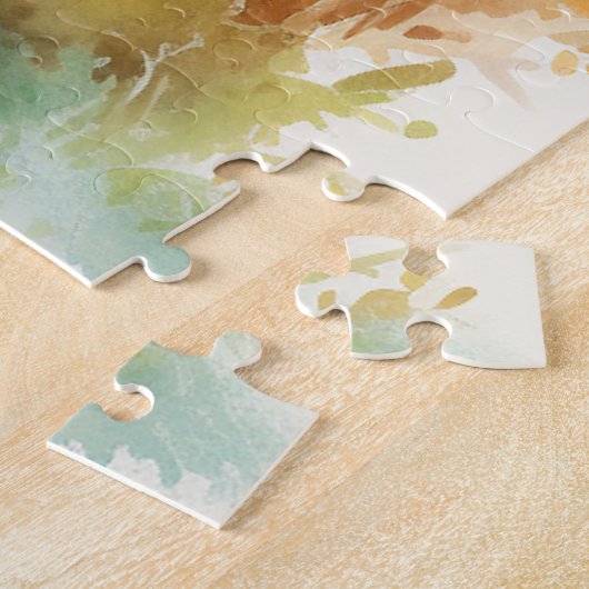 Two Deer ジグソーパズル (側面)