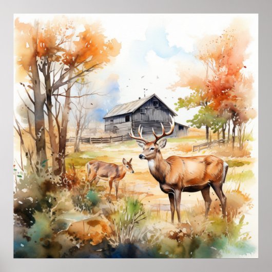 Two Deer ポスター (正面)