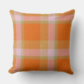 Two Different Plaids With Pattern クッション (正面)