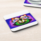 Two Doves  spring  コースター (左側)