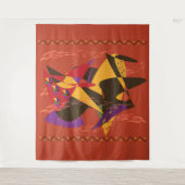  Two Elegant Black Women タペストリー (正面)