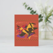 Two Elegant Black Women Postcard ポストカード (スタンド正面)