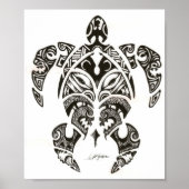 two faces (honu)turtle ポスター (正面)