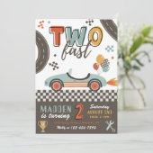 TWO FAST招待状 |レーシング招待状 招待状 (スタンド正面)