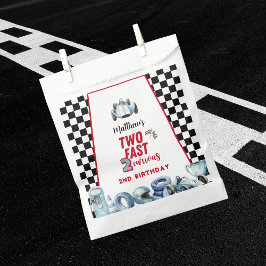 Two Fast 2歳の誕生日 男の子 レーシングカー フェイバーバッグ