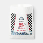 Two Fast 2nd birthday Boy Racing Car  フェイバーバッグ (正面)