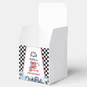 Two Fast 2nd birthday Boy Racing Car フェイバーボックス (オープン)