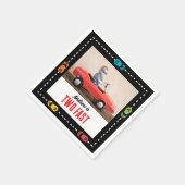 Two Fast Boys誕生日写真 スタンダードカクテルナプキン (角)