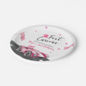 Two Fast Curious Birthday ペーパープレート (アングル)