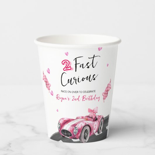 Two Fast Curious Birthday  紙コップ (裏面)