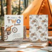 Two Fast Dirt Bike Invitation 招待状