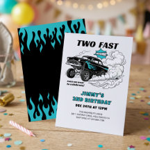 Two Fast Race Car 🏁 ガッサー 2歳の誕生日