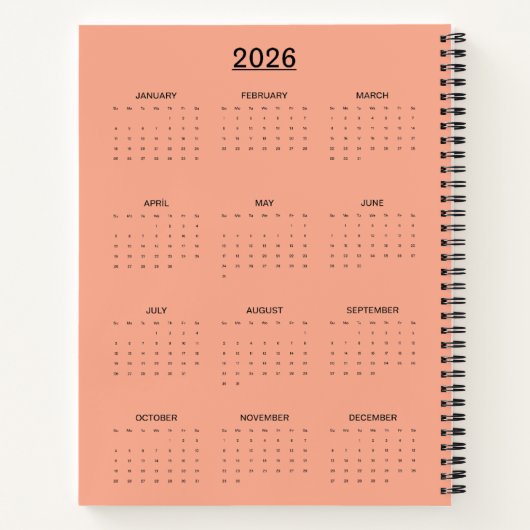 Two Flowers  ノートブック (裏面)