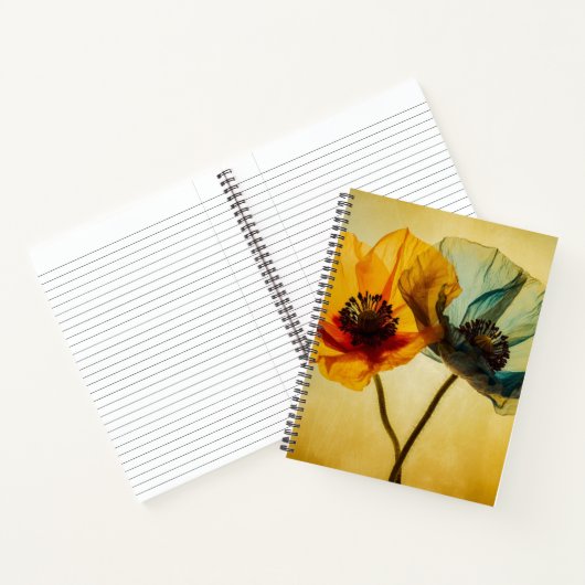Two Flowers  ノートブック (内部)