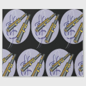 Two Flutes Wrapping Paper ラッピングペーパー (フラット)