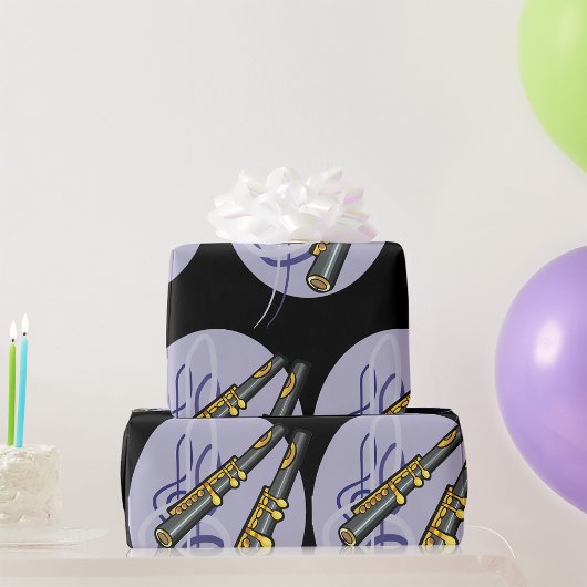 Two Flutes Wrapping Paper ラッピングペーパー