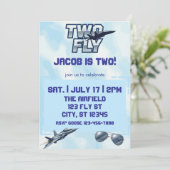 TWO Fly、ジェット2歳の誕生日 招待状 (スタンド正面)