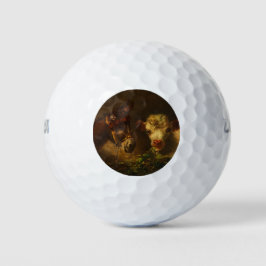 Two Friends (Donkey and Lamb) (Farm Animals) ゴルフボール