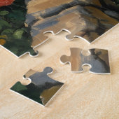 Two Ginger Cats walking along a path ジグソーパズル (側面)