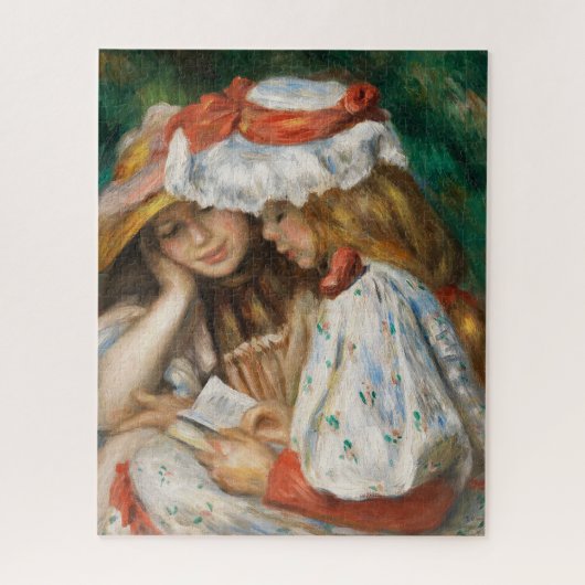 Two Girls 読's -ルノアール印象派絵画家 ジグソーパズル (縦)