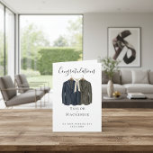 Two Grooms Congratulations on Your Wedding Day カード