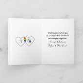 Two Grooms | LGBTQ Congratulations on your Wedding カード (内部)