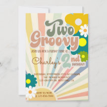 TWO GROOVY、2歳の誕生日、太陽の光、招待状
