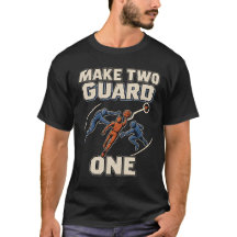 Two Guard One - オレンジとブルーのバスケットボールIQグラフィック