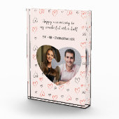 Two Halves of One Heart Anniversary Photo Block フォトブロック (右)