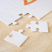 Two happy camping 2nd birthday tree camp kids ジグソーパズル (側面)