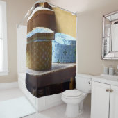 Two Hat Boxes シャワーカーテン (インサイチュ)