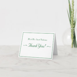 Two Hearts Catholic Folded Thank You Card サンキューカード