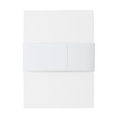 Two Hearts Catholic Wedding Invitation Belly Band 招待状ベリーバンド (裏面例)