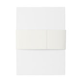 Two Hearts Catholic Wedding Invitation Belly Band 招待状ベリーバンド (裏面例)