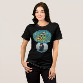 Two Hearts, One Flight 0329 トライブレンドTシャツ (正面全面)