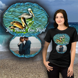 Two Hearts, One Flight 0329 トライブレンドTシャツ