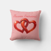 Two Hearts, One Love クッション (正面)
