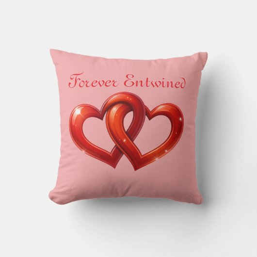 Two Hearts, One Love クッション (正面)
