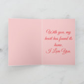 Two Hearts, One Love シーズンカード (内部)