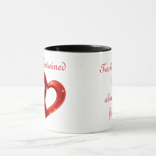 Two Hearts, One Love マグカップ (中央)