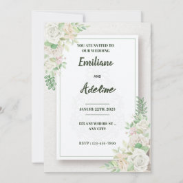 Two Hearts, One Love 招待状