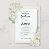 Two Hearts, One Love 招待状 (正面/裏面)