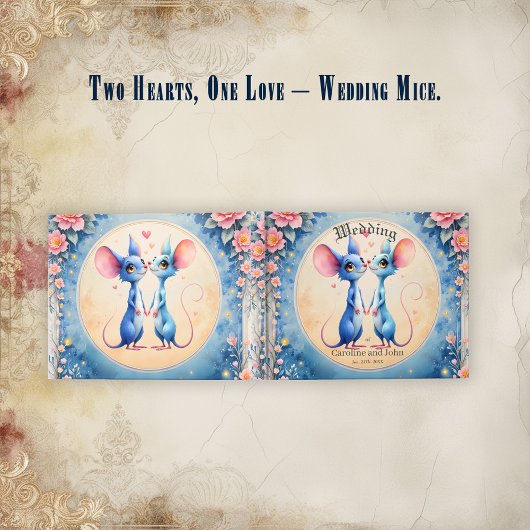 Two Hearts, One Love – Wedding Mice. ゲストブック
