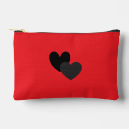 Two Hearts Small アクセサリーポーチ