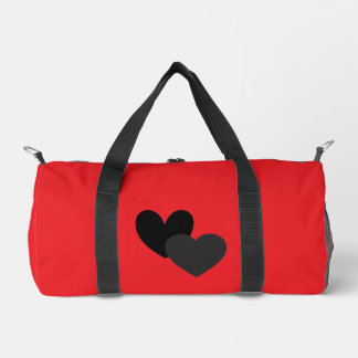Two Hearts Small ダッフルバッグ