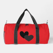 Two Hearts Small ダッフルバッグ (裏面)