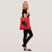 Two Hearts Tote トートバッグ (モデル)