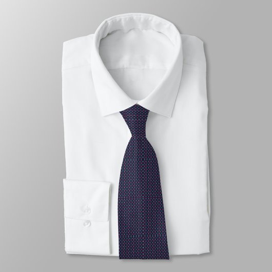 Two images of a dark blue tie against a white back ネクタイ