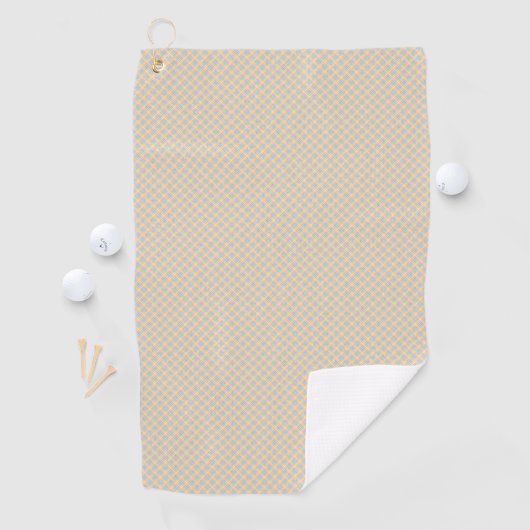 Two images of a light beige hand towel  ゴルフタオル (インサイチュ)